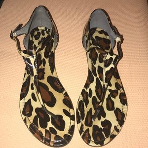 Jessica Simpson Leopard Sandals